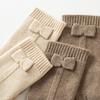 Women's cashmere gloves, Qinghe cashmere, 100% cashmere, autumn and winter gloves, warm, fashionable,