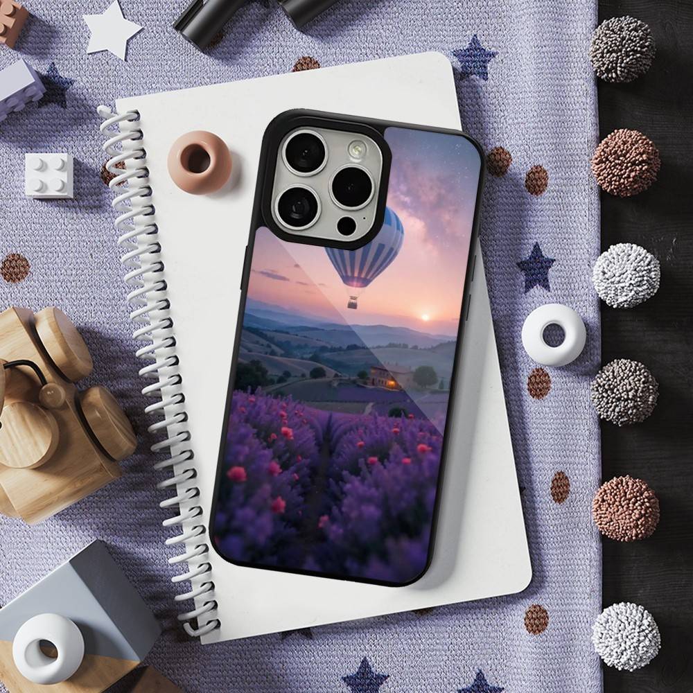 Романтичный чехол с воздушным шаром для iPhone 13, 12, 11, 16, 15, 17, 14, Pro, Max, Plus, Mini, Для Magsafe, Магнитная беспроводная зарядка