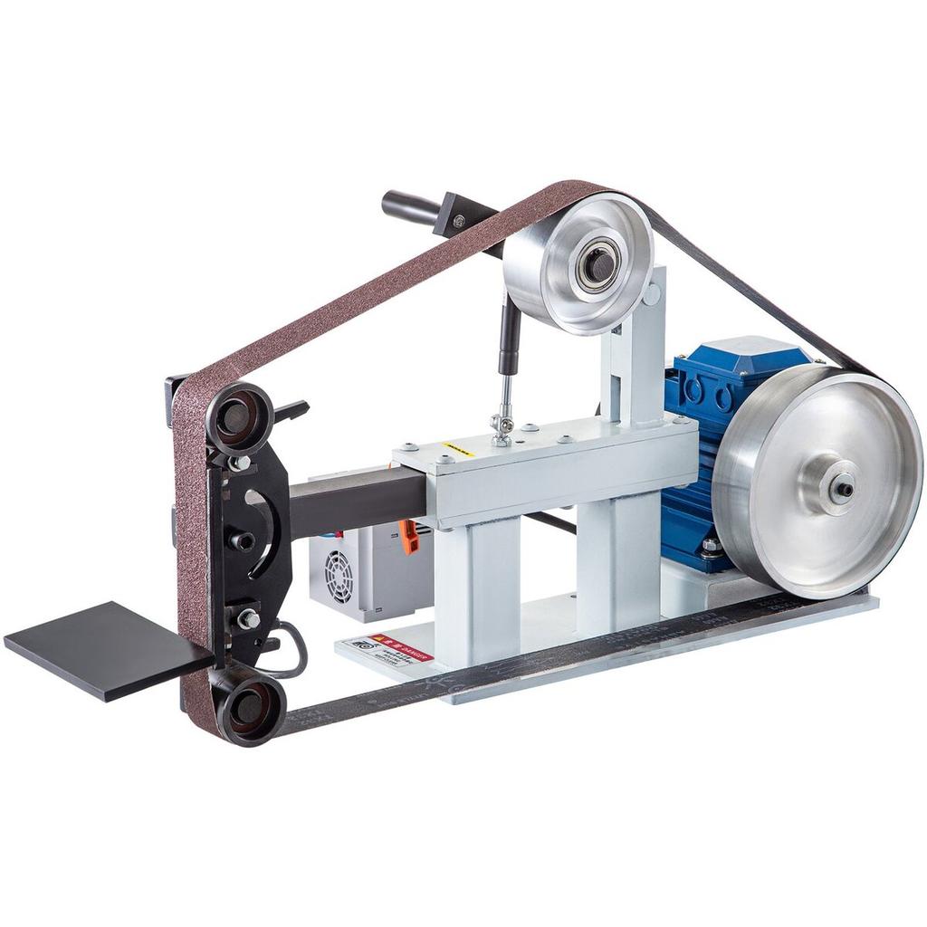Benchtop Disk & Belt Sander Bench Sander 1.5KW with Ph 427 X 12" Wheel Adjustable Sanding Belt, Central Machinery Belt and Disk Sander 0-2800Rpm