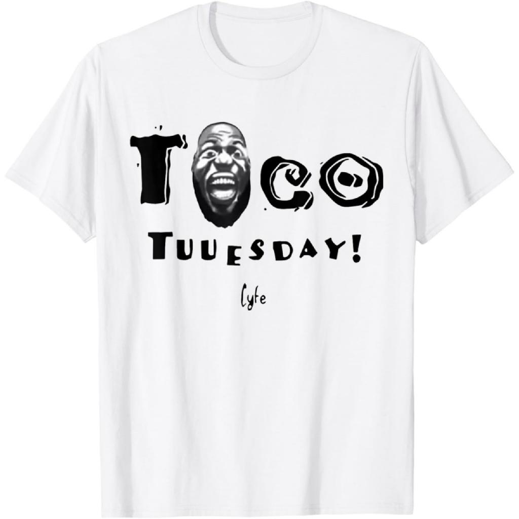 Футболка Taco Tuesday Футболка с изображением LA Los Angeles Баскетбольная футболка Футболка