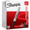 Sharpie Black Permanent Marker Set of 36 F Medium Point Permanent Pen 1884739