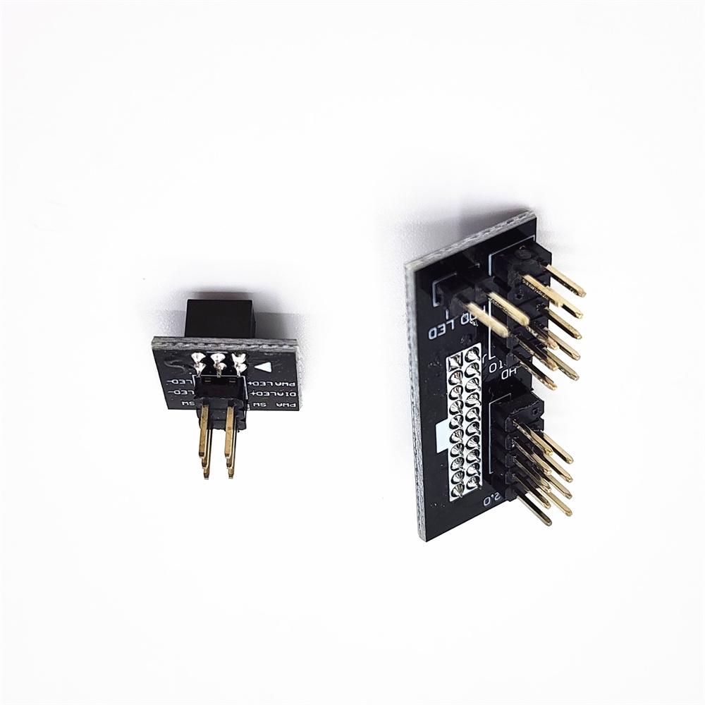 2X Front Panel Adapter Kit For Dell Optiplex 7010 9010 7020 9020&Precision T1700