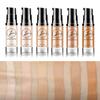 Langmanni Liquid Foundation Concealer, осветляющий цвет кожи, водонепроницаемый, не тающий BB-крем для макияжа