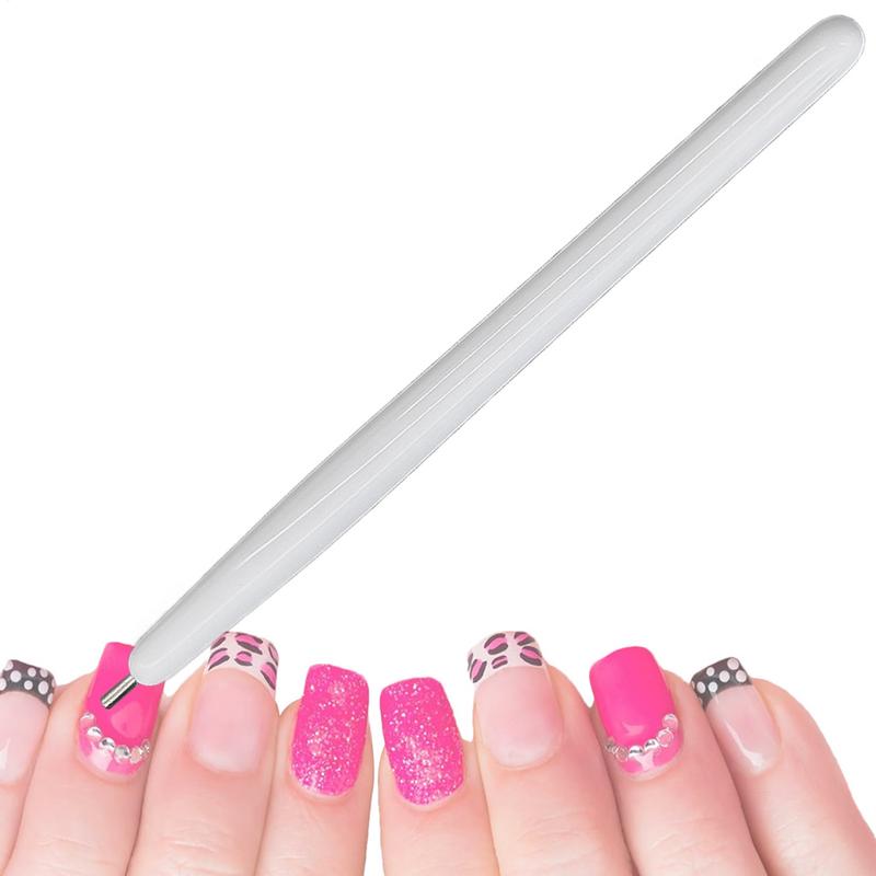Магнитная ручка с присоской и стальным шариком, инструменты для нейл-арта для арт-девушки, путешествий, женщин, салона, дома, магнит для ногтей, инструмент для подбора магнитных украшений для ногтей