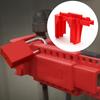 Sturdy Round Valves Locking Mechanism for Water Gas 1/2 4.25Inch Diameter Pipe Tamper Resistant Safety Device 2 Pack