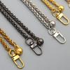Золотистая Серебристая Металлическая Цепочка для Сумки Замена Ручки для Сумки Цепочка Модная Цепочка для Кошелька Пояс