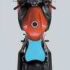 Motorcycle Seat Gel Pad Comfortable Soft Cooling Cushion Shock Absorption Mat - Blue (25 *22 x 1