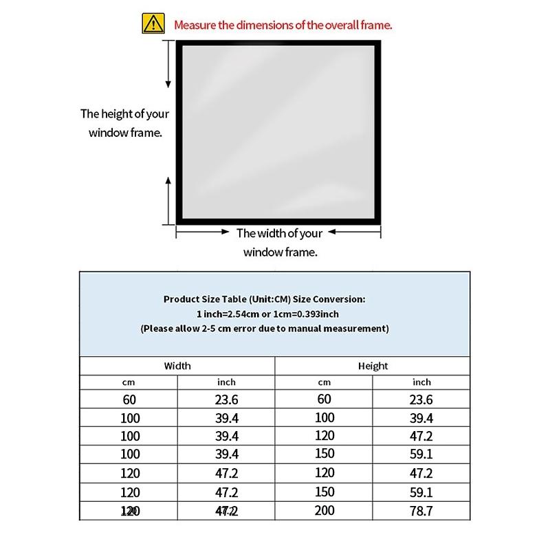 Window Insulation Film Winter Windproof Warm Film Self Adhesive No Punching Indoor Window Door Warm Curtain Cold Proof Thickened