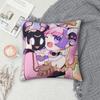 VShojo Ironmouse Аниме Квадратная Наволочка Чехол для Подушки Подушка Молния Декоративная Комфортная Подушка для Дома Машины