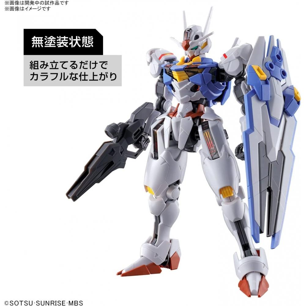 [For 2nd Order] HG Mobile Suit Gundam Witch of Mercury Gundam Aerial 1144 Scale Color-coded Plastic Model