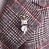 Boys Gift Cartoon Design Girls 3D Cat Brooch Clothes Accessories Korean Style Badge Women Brooch