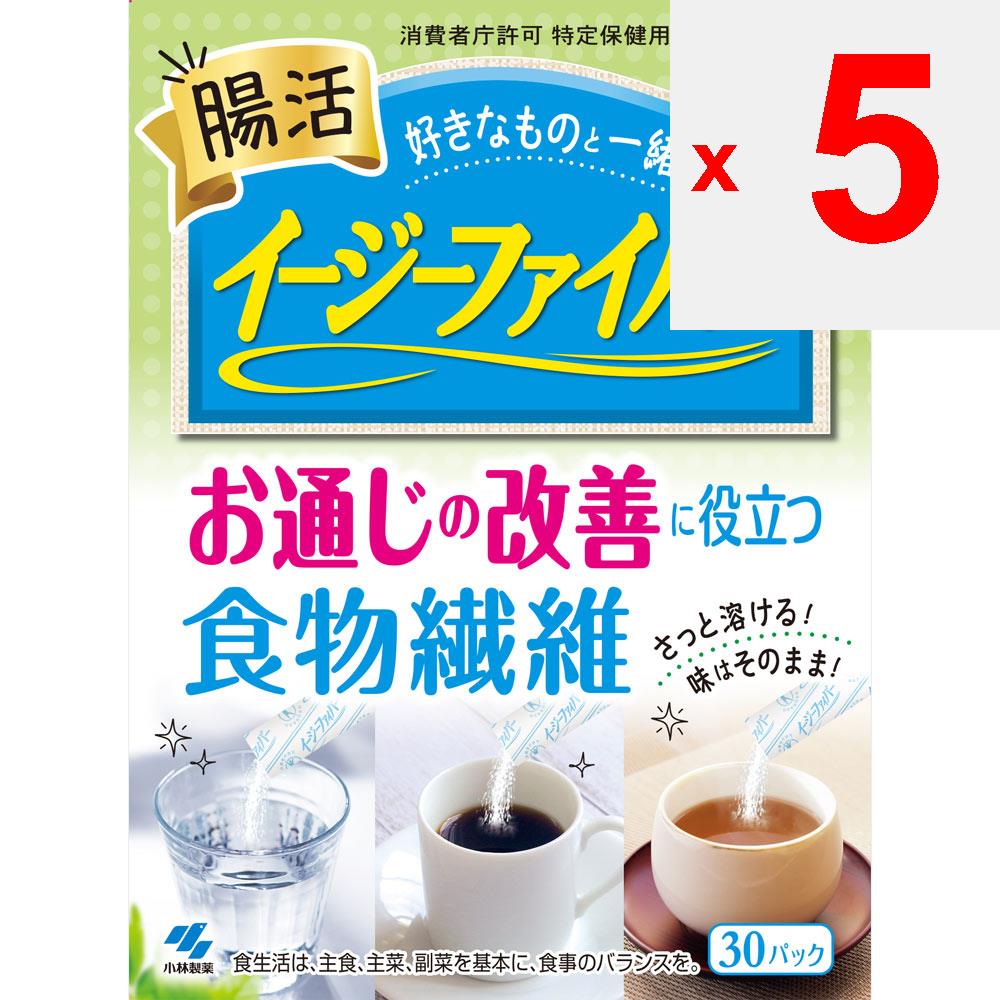KOBAYASHI Pharmaceutical Easy Fiber 30P FOSHU Регуляция кишечника FOSHU
