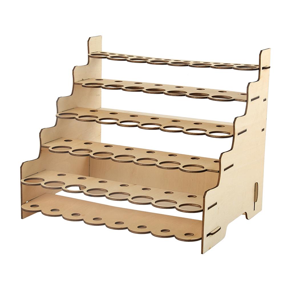 Модельный органайзер для красок, многослойный, изысканный, контейнер для красок, держатели для аксессуаров, самодельные пигменты, полка для хранения и организации использования