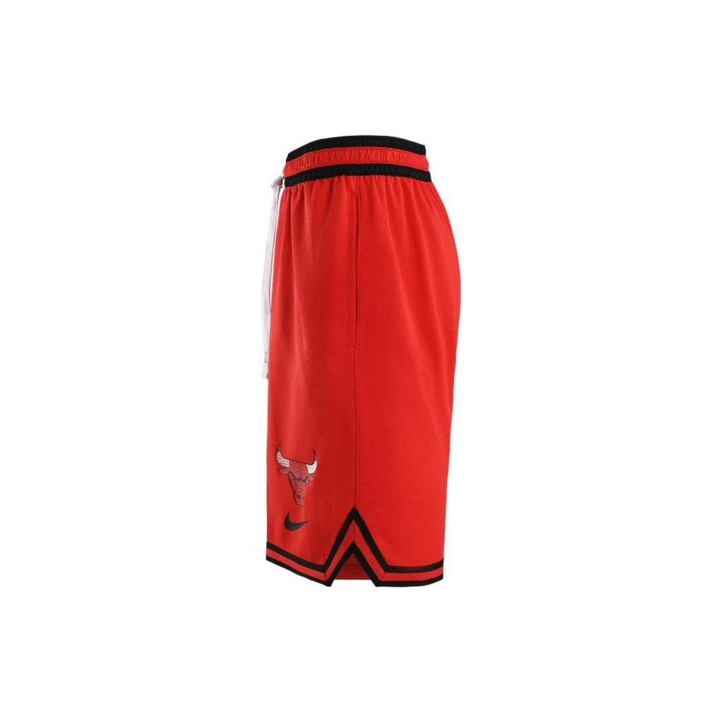 Nike Chicago Bulls DNA Dri-Fit NBA Logo Print Lace-Up Quick-Dry Breathable Basketball Shorts Men shorts Red DH9170-657