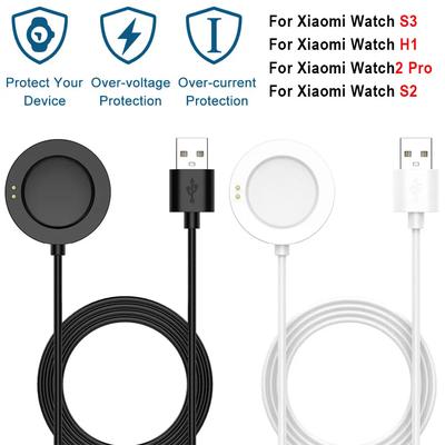 Док-станция для зарядки смарт-часов Xiaomi Watch 2 2Pro H1, USB-кабель для зарядки Xiaomi Watch S4 S3. (1meter) адаптер