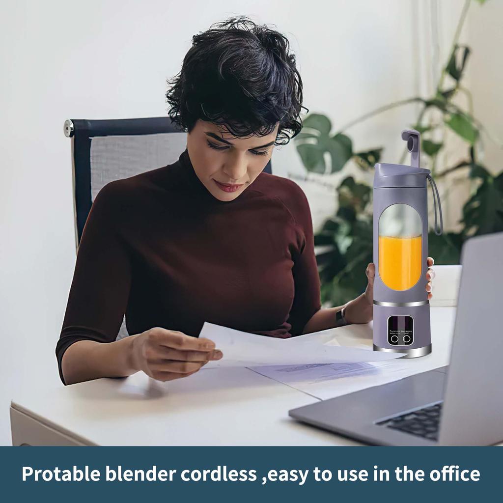 Мини Портативная Соковыжималка Перезаряжаемая Маленькая Чашка для Фруктового Сока Многофункциональная Домашняя Студенческая Соковыжималка