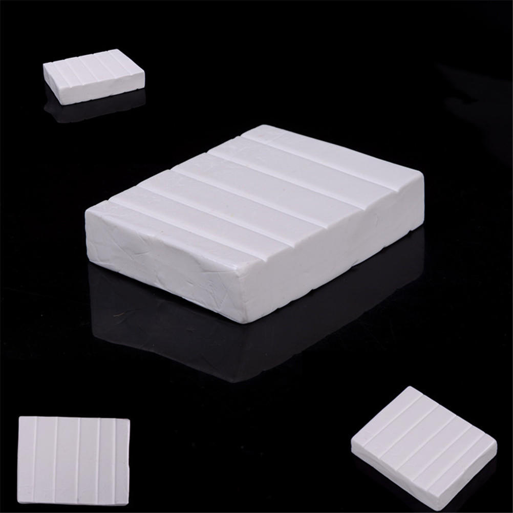 Фигурка из полимерной глины Fimo для запекания в духовке, 250 г/пакет, белый цвет, мягкая лепка Cay