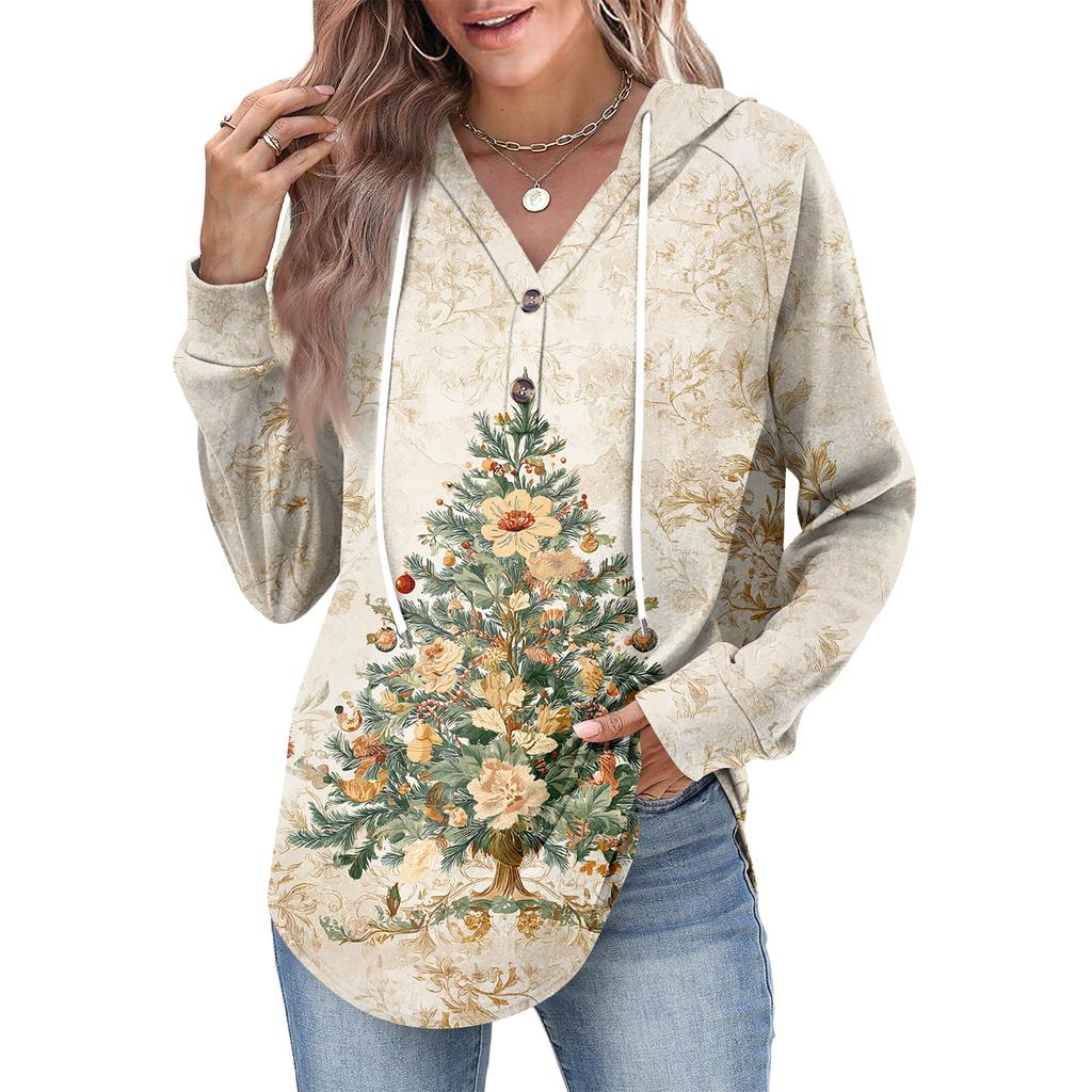 Женская мода, женский легкий пуловер с длинными рукавами и карманами, толстовка с капюшоном в стиле консервативного стиля