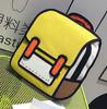 [nomad.j] 2D Anime/Manga Canvas Backpack, Unisex (Yellow)