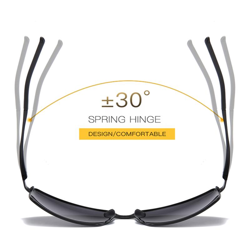 Gsjiaxin Ретро Оптика Солнцезащитные Очки для Миопии Модные Женские Мужские Металлическая Рамка Uv400 Для Вождения Очки по Рецепту от -0.50 до -6.0