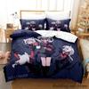 Комплект постельного белья Helltaker Single Twin Full Queen King Size Bed Set Aldult Kid Bedroom Duvetcover Sets Anime Parure de lit Bed