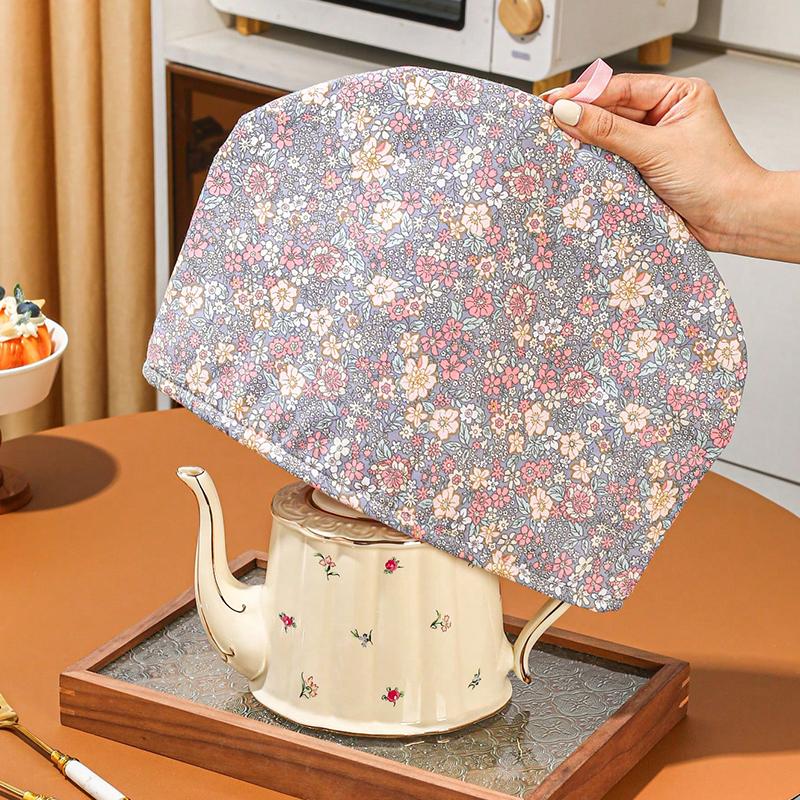 1шт грелка протектор теплоизоляция чайник теплый чехол чайник удобный для среднего грелка уютный печать анти-ожог 35X25CM