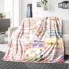 Love Father'S Day Always Blanket Hug Appreciation Themed Blanket Personalized Name Soft Warm And Versatile For Sofa Bed Office And Travel Machine