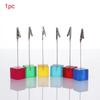 Memo Card Standing Memo Stands Note Clamp Memo Card Holder Place Card Holders Cube  Photo Clip