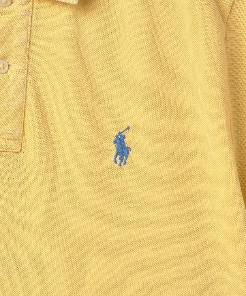 POLO RALPH LAUREN W Classic Fit Mesh Polo Shirt - Cambridge Yellow