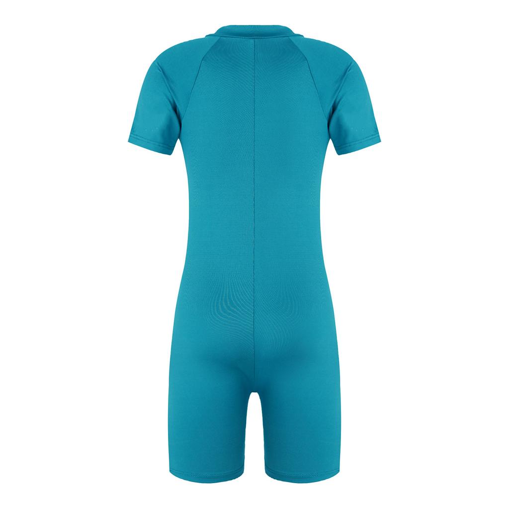 Гидрокостюм, короткий купальник, детский эластичный костюм для дайвинга для девочек, купальник, комбинезон для серфинга, рашгард