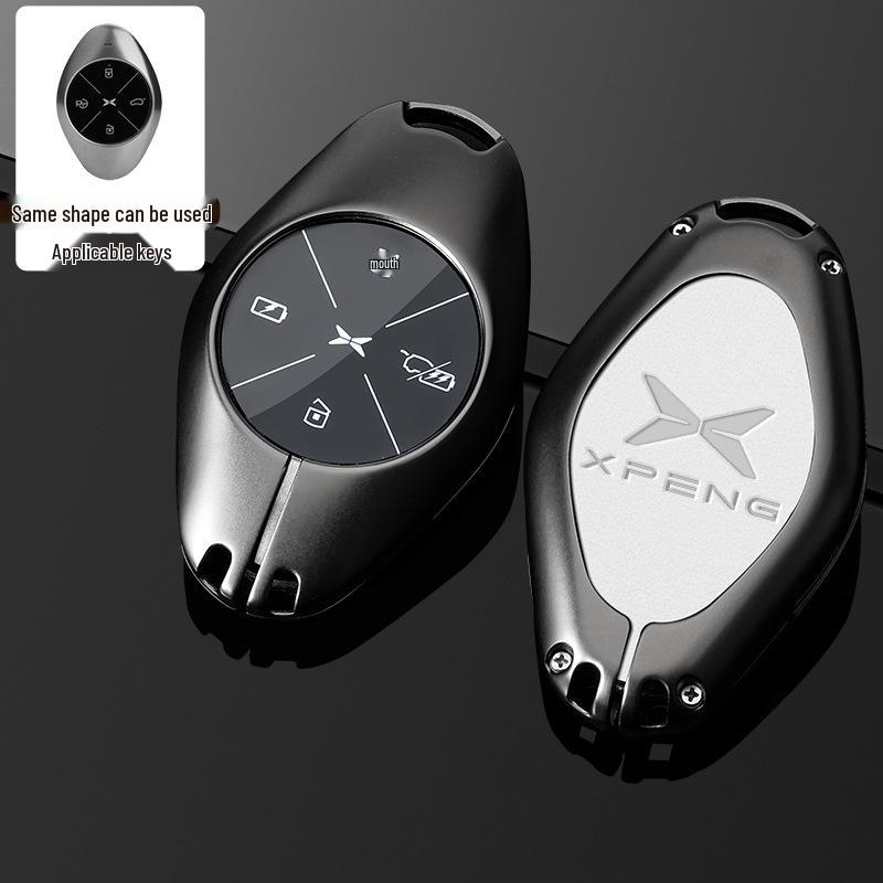 Xiaopeng Key Case: Fits 23 Models Including P7, P7i, P5, G3, G3i, G9, G6 - Men's Car Key Shell with Advanced Modifications