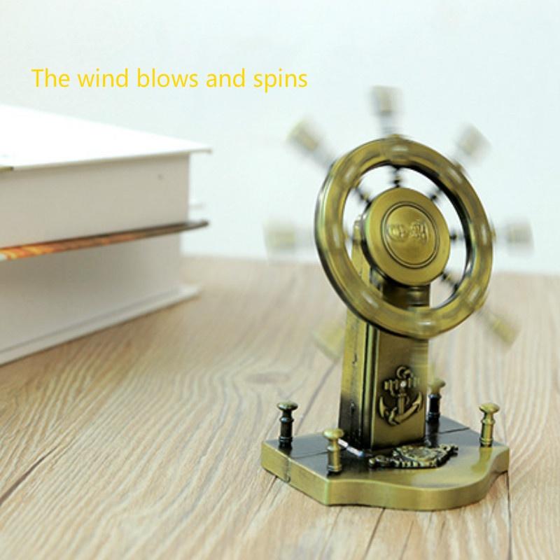 Европейские Креативные Металлические Поделки Штурвал Корабля Кормовой Руль Гостиная Столешница Стол Украшение Дома