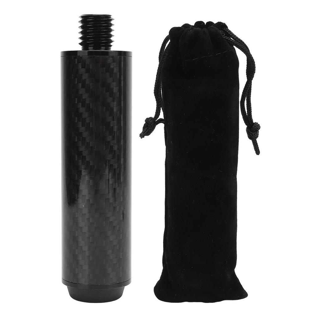 Удлинитель для бильярдного кия из углеродного волокна 4 дюйма с резиновым бампером