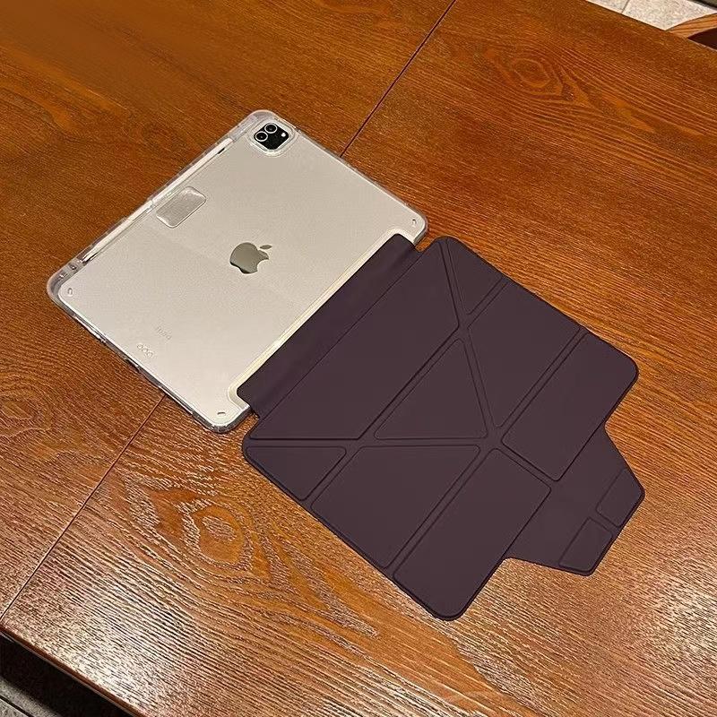Магнитный чехол для iPad Air 11-го 11 4 5 10-го 10.9 9.7 Чехол для iPad 7-го 8-го 9-го Поколения 10.2 3 10.5 11 с застежкой-складкой в форме Y Funda