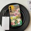 Cartoon C-Charlie and L-Lola   Phone Case For Samsung Galaxy A73,A72,A71,A70,A53,A52,A51,Soft Silicone Black Cover