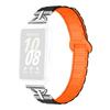 For Samsung Galaxy Fit3 Magnetic Watch Strap Silicone Wrist Band with D Ring Connector