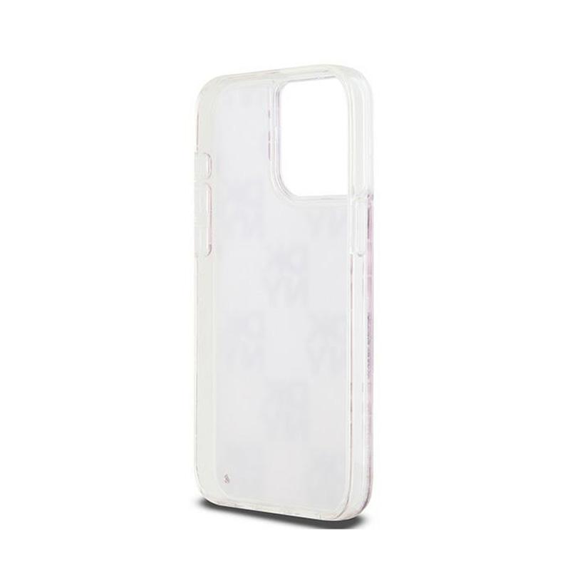 Dkny Liquid Glitter Multilogo - Etui Iphone 15 Pro Max (Różowy)