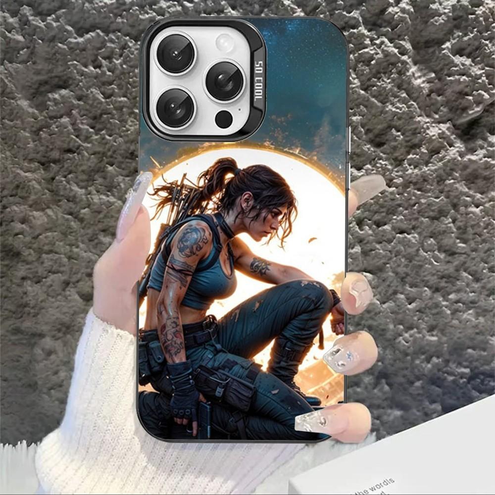 Video Game Tomb Raider Phone Case For IPhone 16 15 14 13 12 11 Pro Max X XR XSMAX 8 7 Plus Matte Shockproof Back Cover