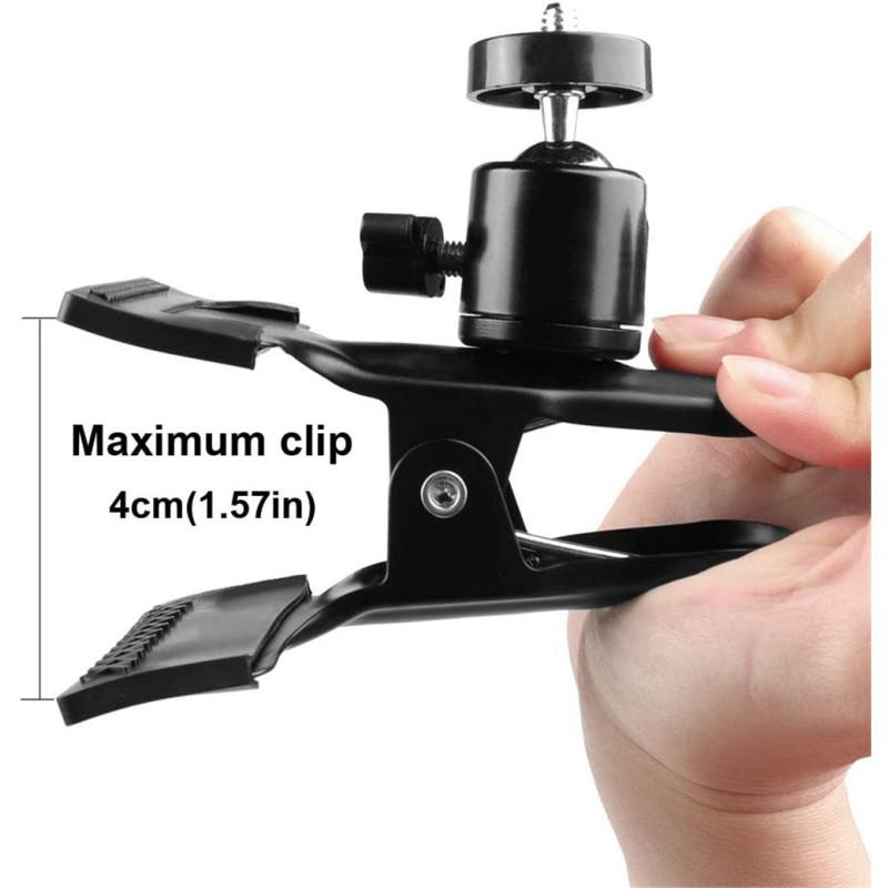 Держатель для телефона, музыкальный инструмент, пластиковый универсальный кронштейн-зажим для гитары Калимба