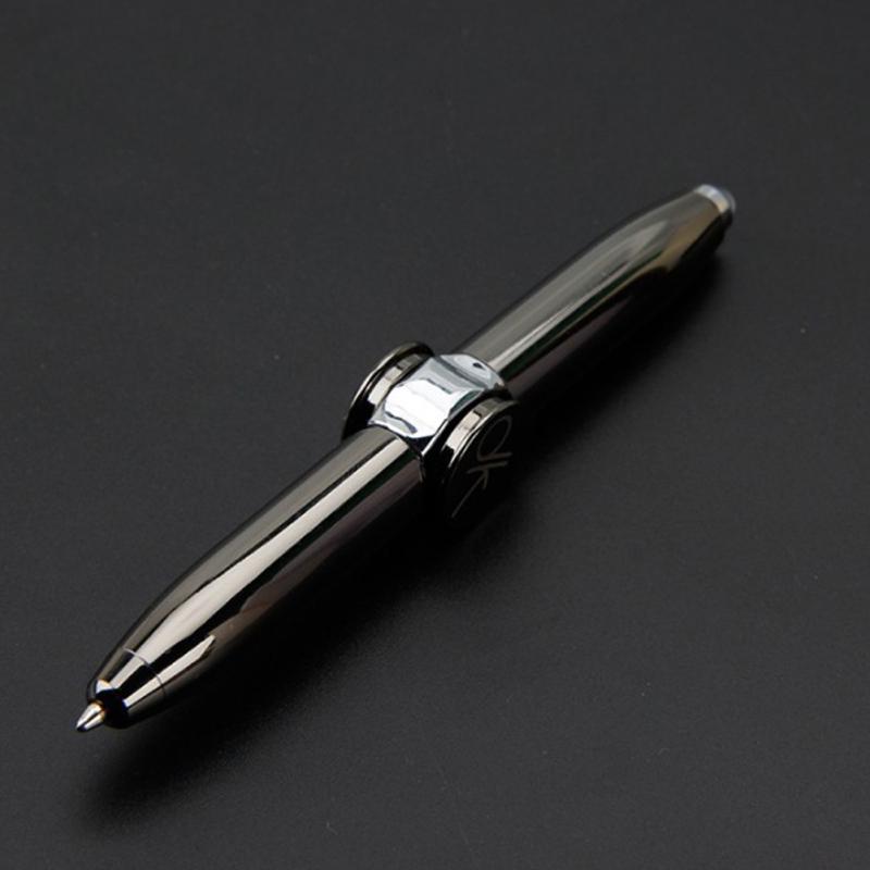 Ручная вращающаяся ручка со светодиодной подсветкой, игрушки, шариковая ручка, подарок