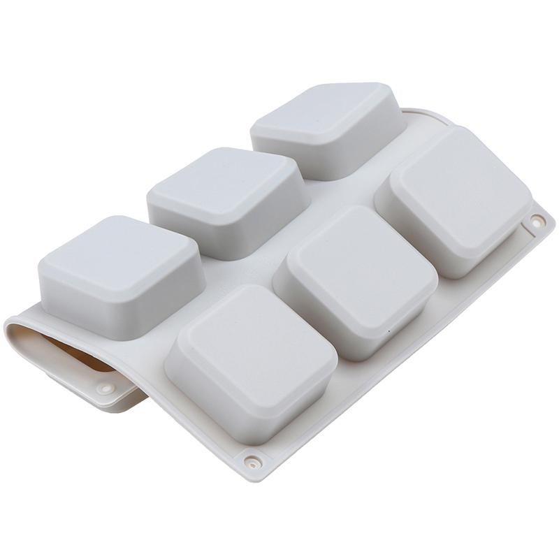 9-ти полостные квадратные силиконовые формы для мыла мыловарение своими руками мыловарение шоколадная форма