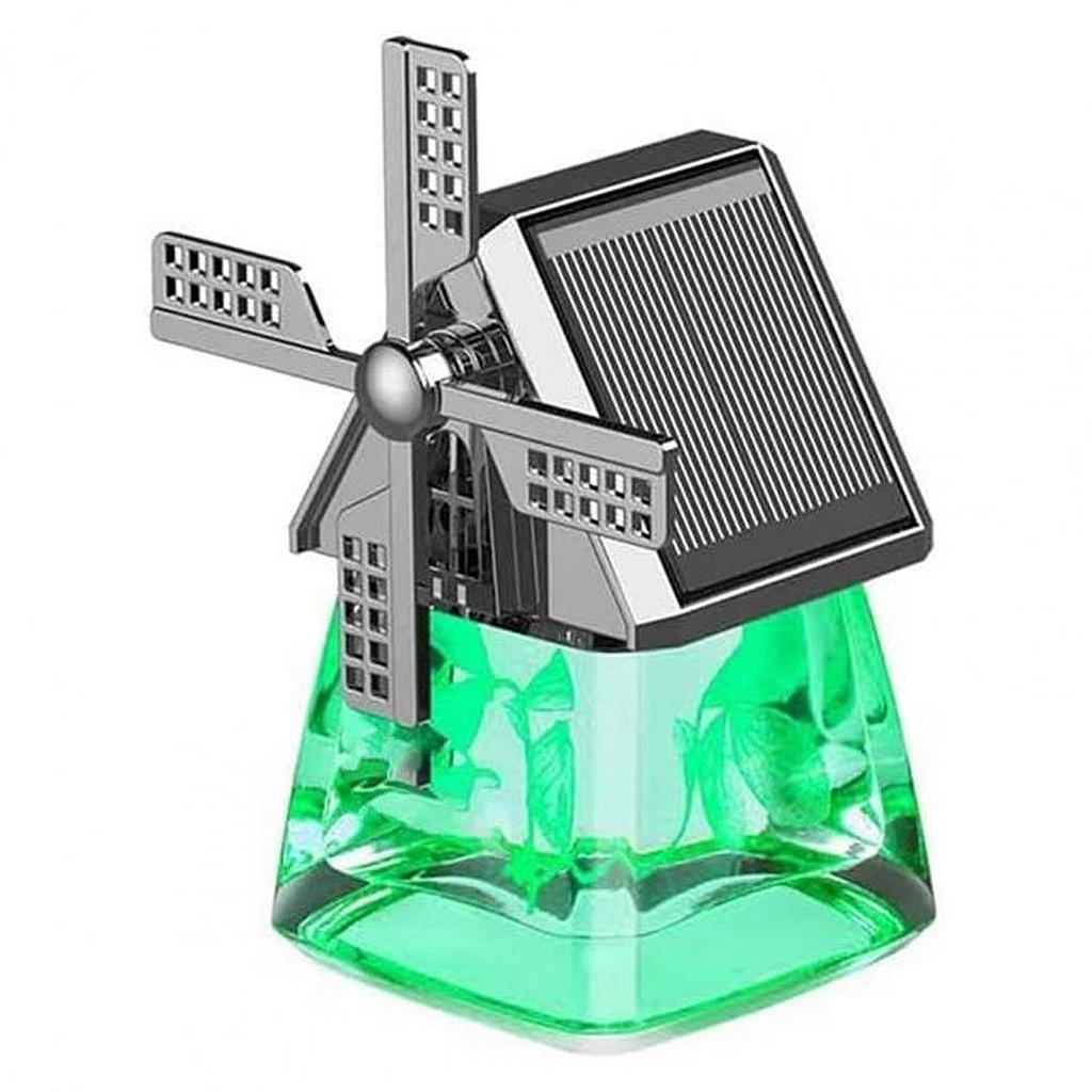 Truck Car Windmill Aromatherapys Diffuser Decor Air Freshener Solar Energy Rotating Essential Oil Diffuser With Rotation