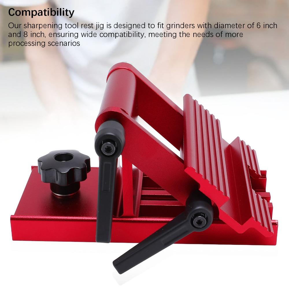 Precision Sharpening Tool Rest Jig Sturdy Grinder Sharpening Jig Sharpening Fixture Sanders