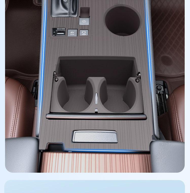 Силиконовая противоскользящая накладка на панель приборов и консоль для Toyota Sienna