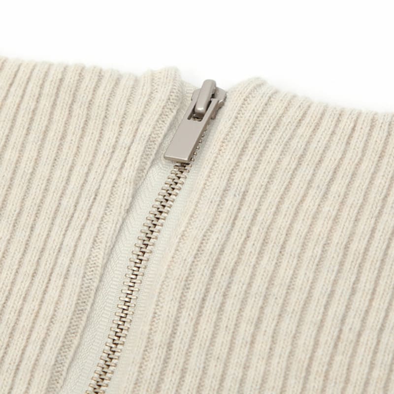 UNDERCONTROL STUDIO LONG NECK GAITER / CASH mix / RIB / ST BEIGE
