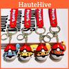 Charming 2024 Pikachu Pok Ball Keychain Adorable Silicone Key Accessory
