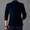 Spring and Autumn Men's Business Casual Small Suit Non-ironing Workwear Corduroy Suit Men's Jacket