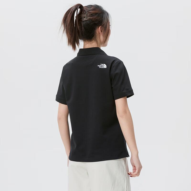 The North Face Женская футболка-поло с логотипом, короткий рукав