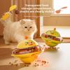 Игрушка для кошек Интеллектуальная вращающаяся птичка Кормушка Лазерная игрушка для кошек Издающая звуки Игрушка для кошек