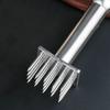 Kitchen Loose Tender Meat Needle Stainless Steel Profession Cooking Meat Tenderizer Tool For Beef Tender Steak Pork Chop Hammer